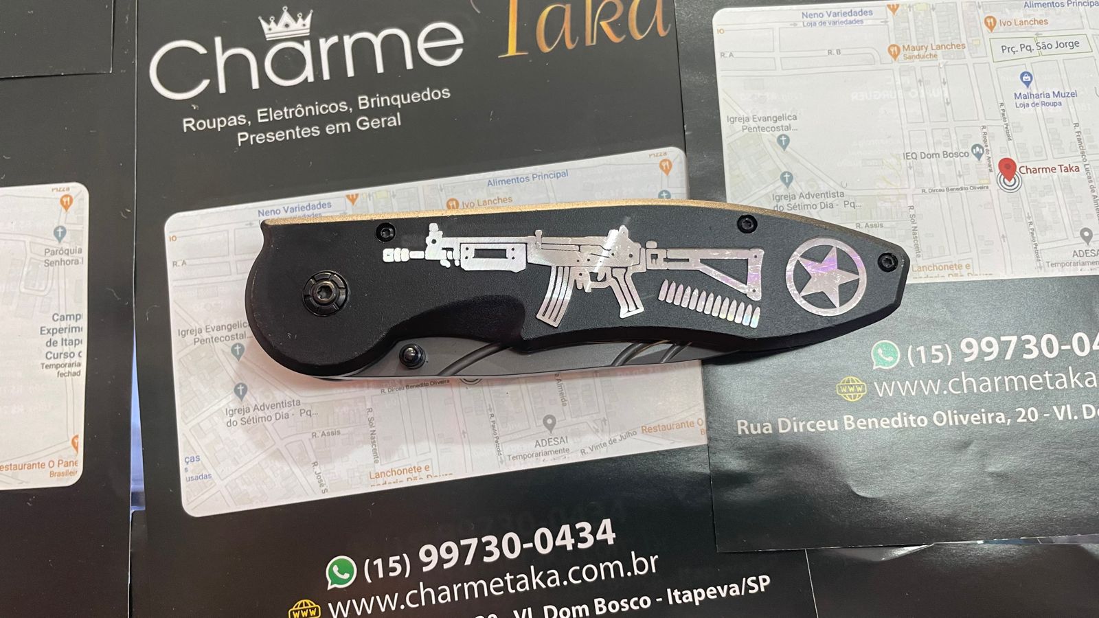 canivete fusil