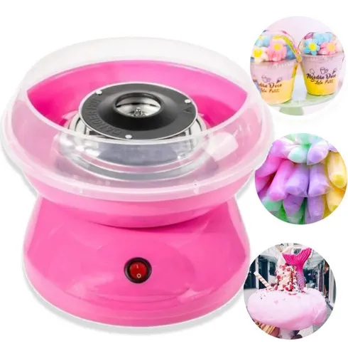 Maquina Algodao Doce Portatil Festa Mini Qualidade Garantida Cor 110v