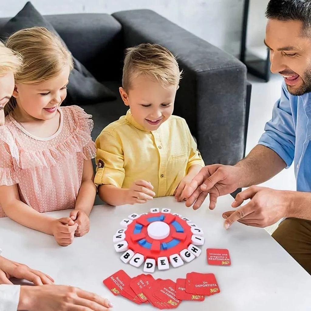 Jogo de Letras Educativo Pensa Rápido Stop