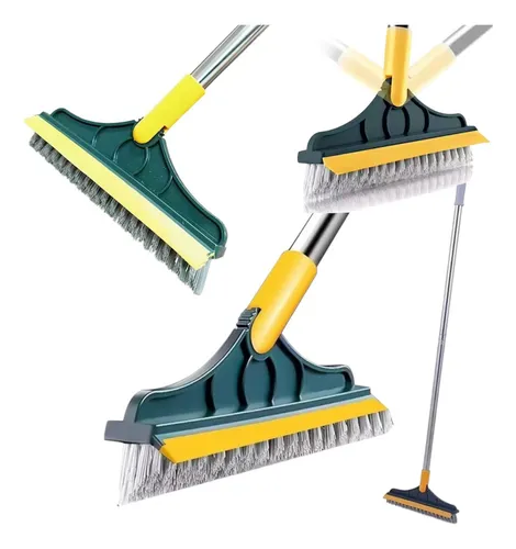Rodo Esfregão Angular 2 Em 1 Vassoura Limpeza Multiuso