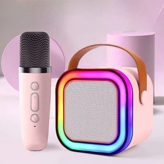 Caixa De Som Com 1 Microfonesem fio Karaokê