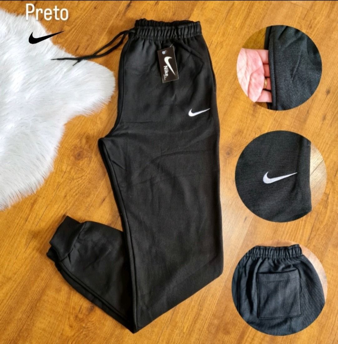 calca moletom franelada tamanhop,m,g,gg