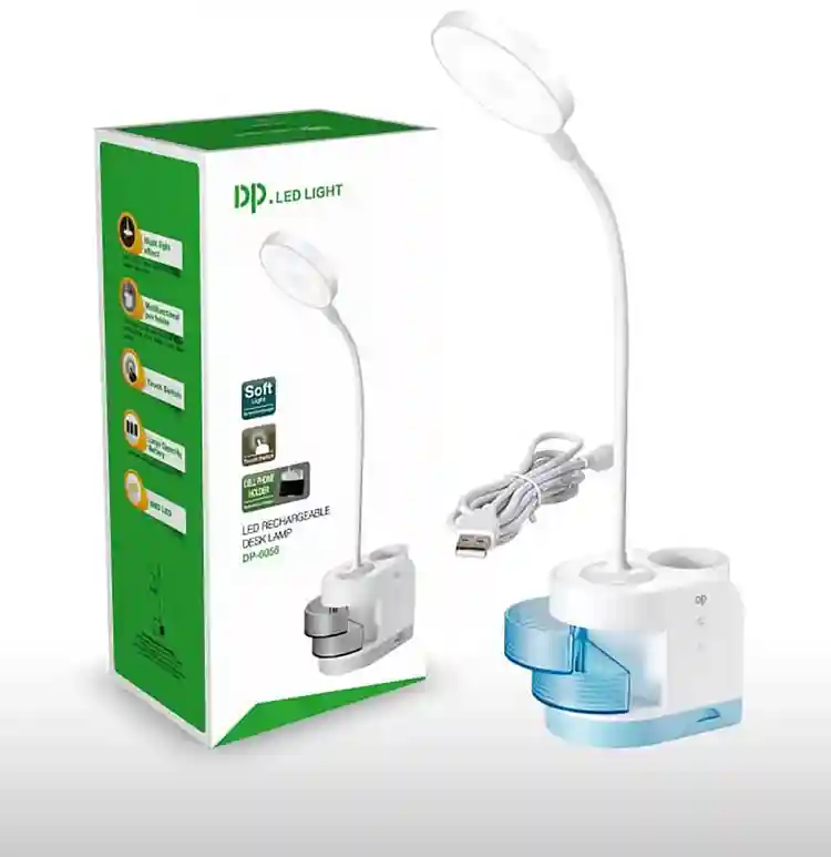 LUMINÁRIA DE MESA LED RECARREGÁVEL