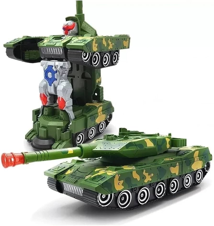 Transformers Tanque de Guerra Transformador com Luzes e Sons