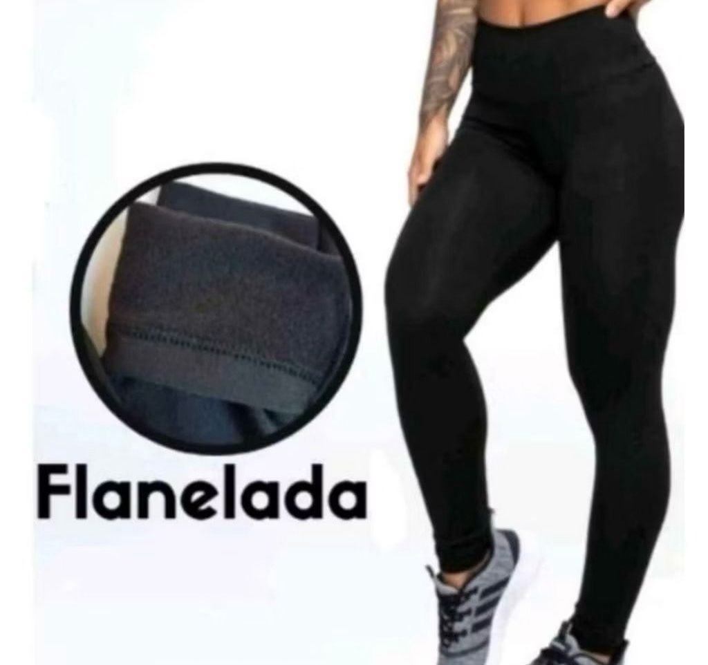 LEGGIN FLANELADA COS ALTO