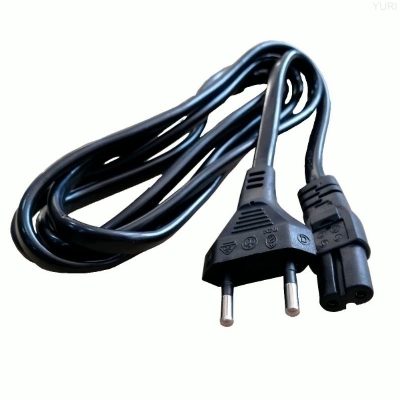 Cabo De Força Energia Bipolar 8 para video gamer ps2 ps3 ps4 e tv 1.5 metros cabo grosso 2 pinos