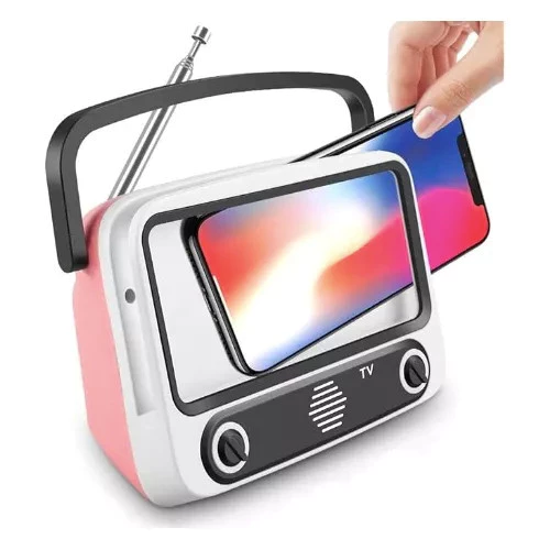 Caixa De Som Bluetooth Karaokê Com Suporte de TV E Microfone Sem Fio Radio KA-TV300s
