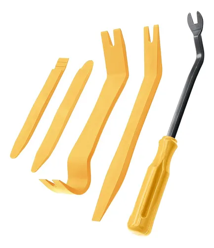 Jogo Espatulas de Nylon p/ Automovel c/ 5 Pçs (BOM-3613) - Bomvink