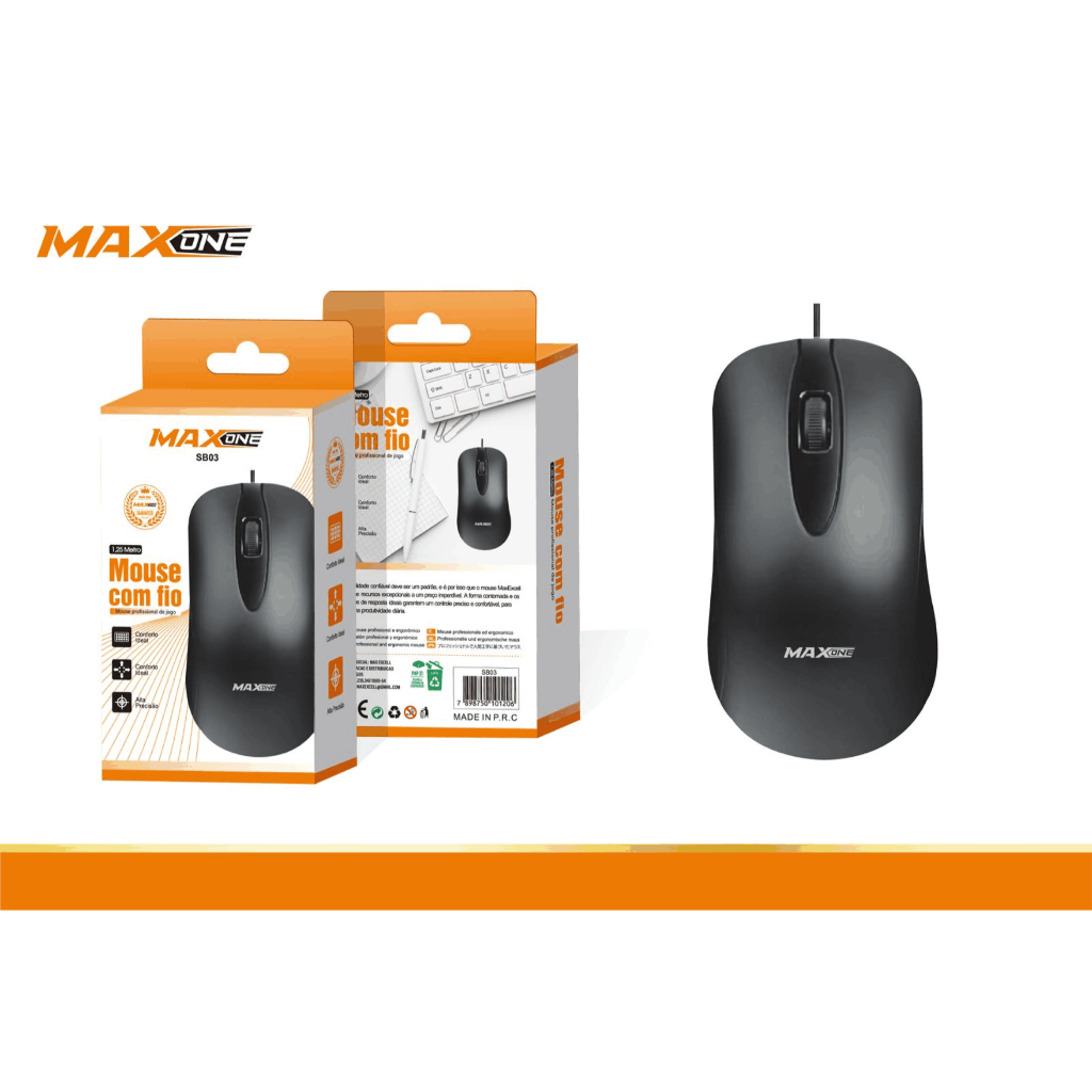 Mouse Profissional Max One Original OFERECE UM EXPERIÊNCIA DE USO INCOMPARÁVEL