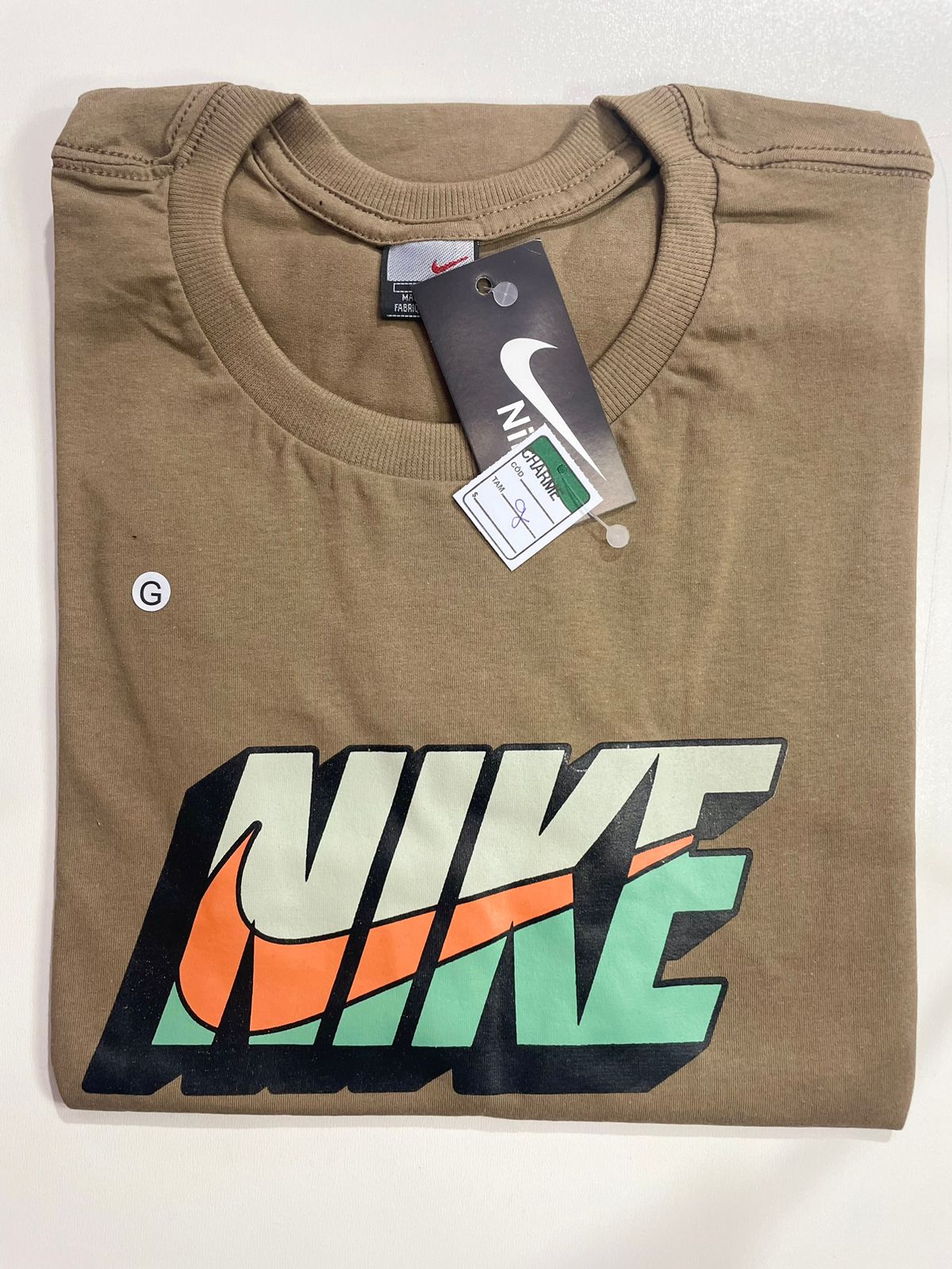 camiseta tamanho g n7