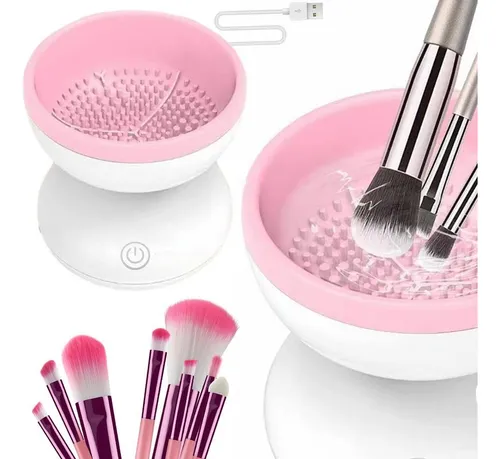 Limpador Elétrico Prático De Pinceis Maquiagem Make Sombra