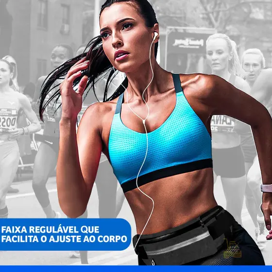 Pochete Corrida Porta Celular Fitnes Feminina Masculina