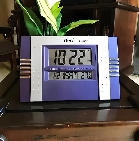 Relógio De Mesa/parede Lelong Le-8117