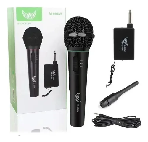 Microfone Sem Fio M-996w Altomex Profissional E Versátil