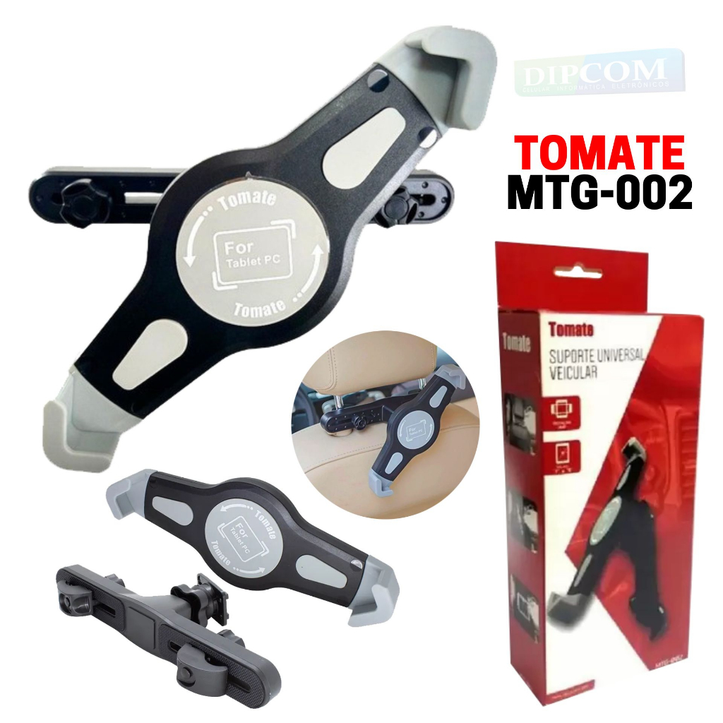 Suporte Veicular Para Celular/Tablet/iPad Tomate MTG-002