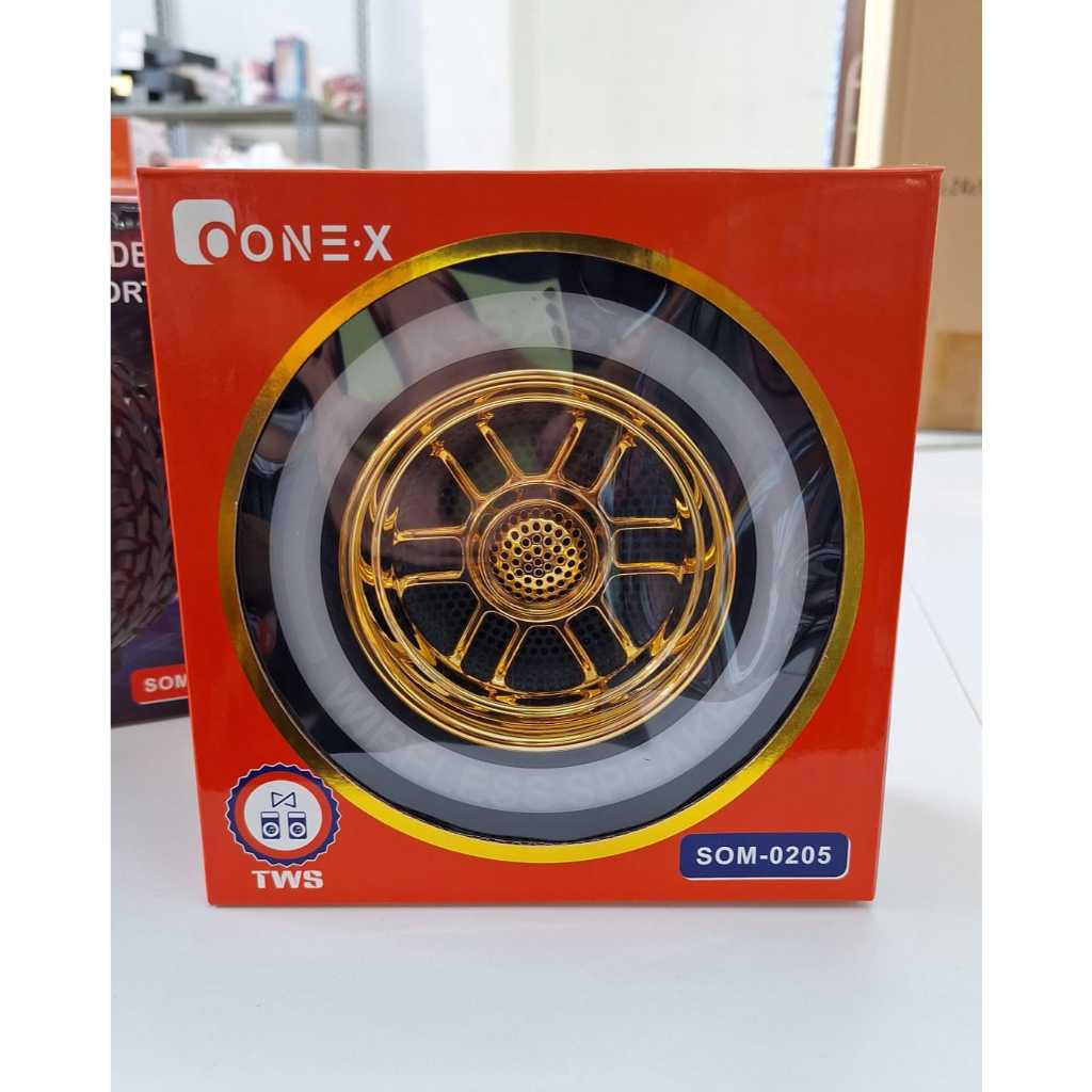 CAIXA DE SOM PNEU ONEX COM LED