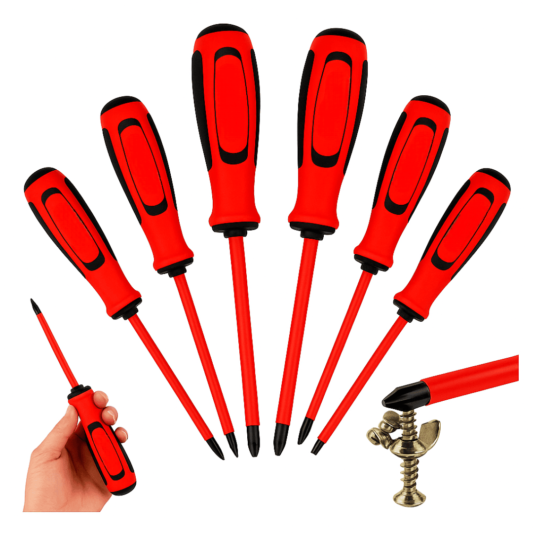 Kit Chaves 6 Isoladas para Eletricista