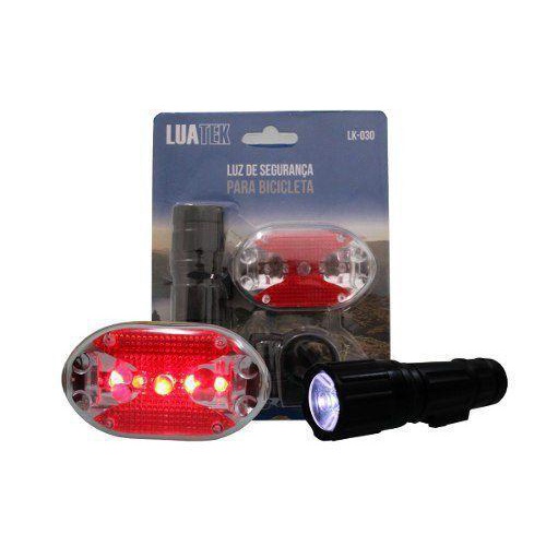 Luz de Segurança para Bicicleta Luatek LK-030