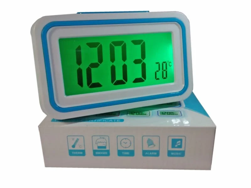 Relógio De Mesa Kenko Despertador Kk-9905ty