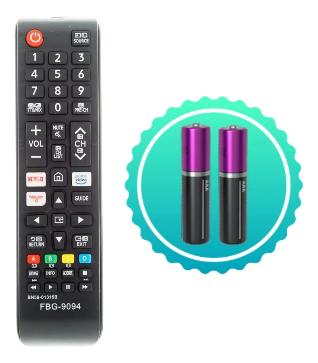 Controle Remoto Compatível Samsung 4k Rakuten Fbg 9094