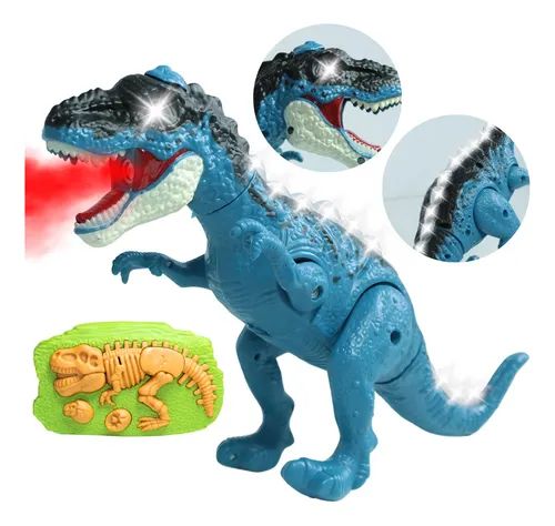 Dinossauro Controle Remoto Que Anda Recarregável Movimento