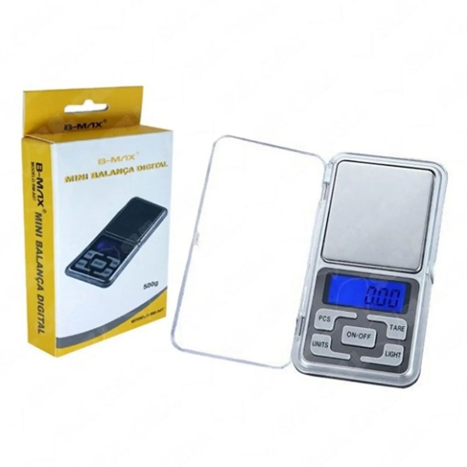 Mini Balança Digital De Bolso Até 500g Alta Precisão