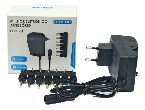 Fonte De Alimentaçao Universal7pinos 3a 30w Le-2561 It-blue