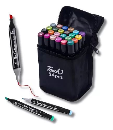 canetinha touch 24 cores