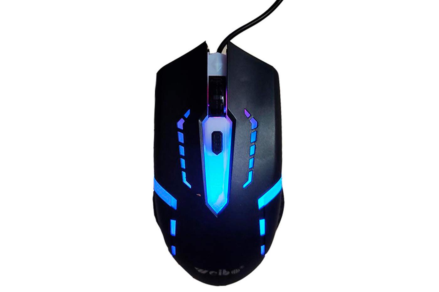 Mouse Gamer RGB 3200dpi, 4 Botões, USB, LED