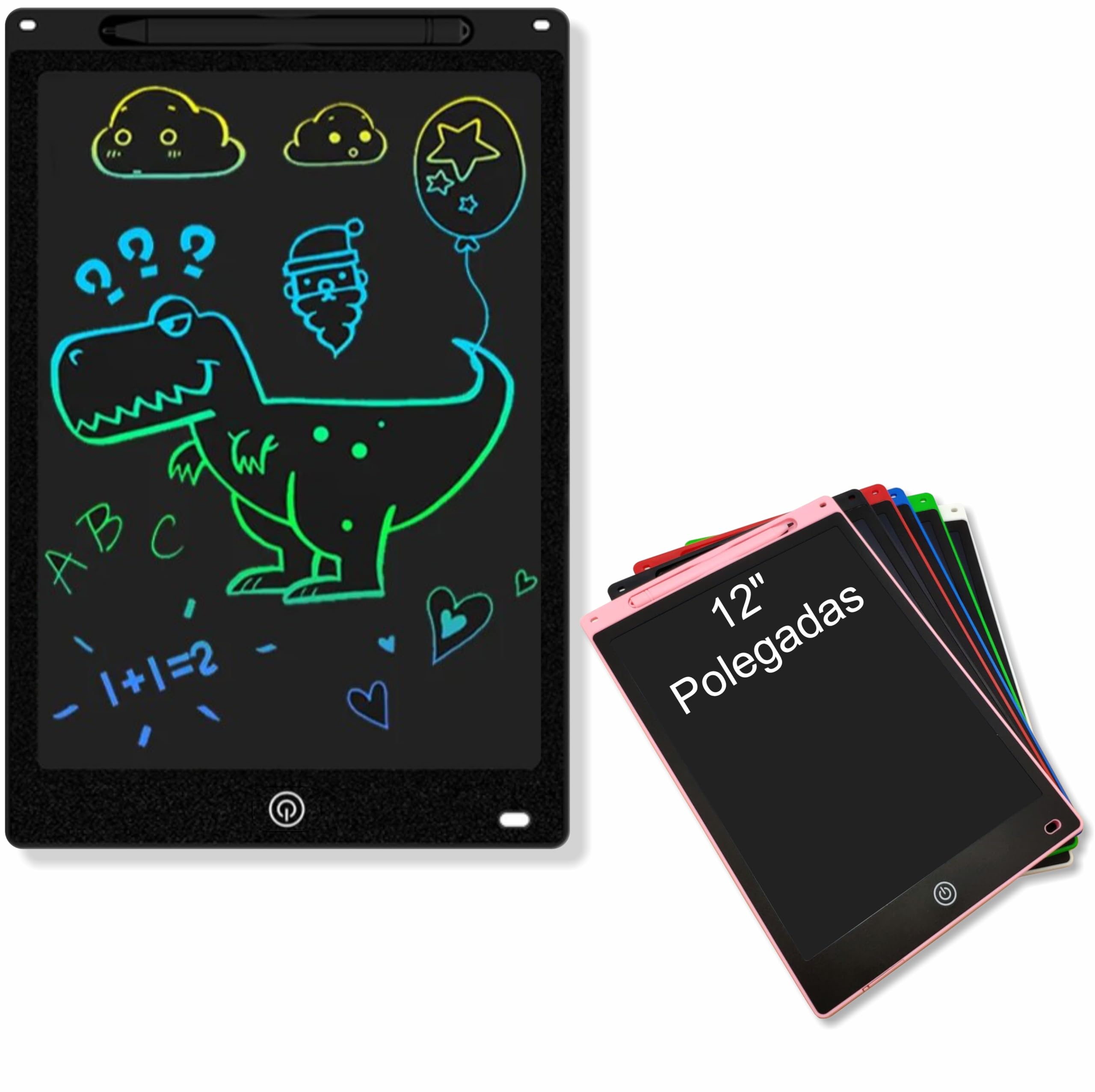 Lousa Digital 12 Polegada Lcd Todas Idades Recado Lembrete