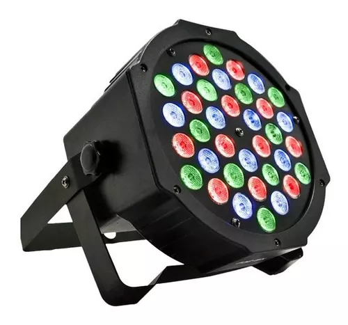 Canhão Refletor Led Strobo 36 Leds 3w Rgb Dmx Bivolt 110V/220V