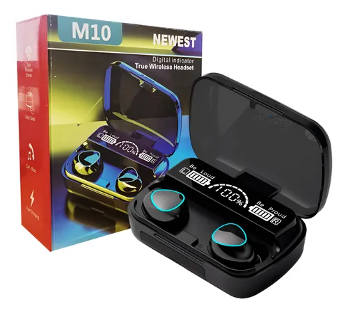 Fone De Ouvido Bluetooth M10 Sem Fio Intra Auricular Tws
