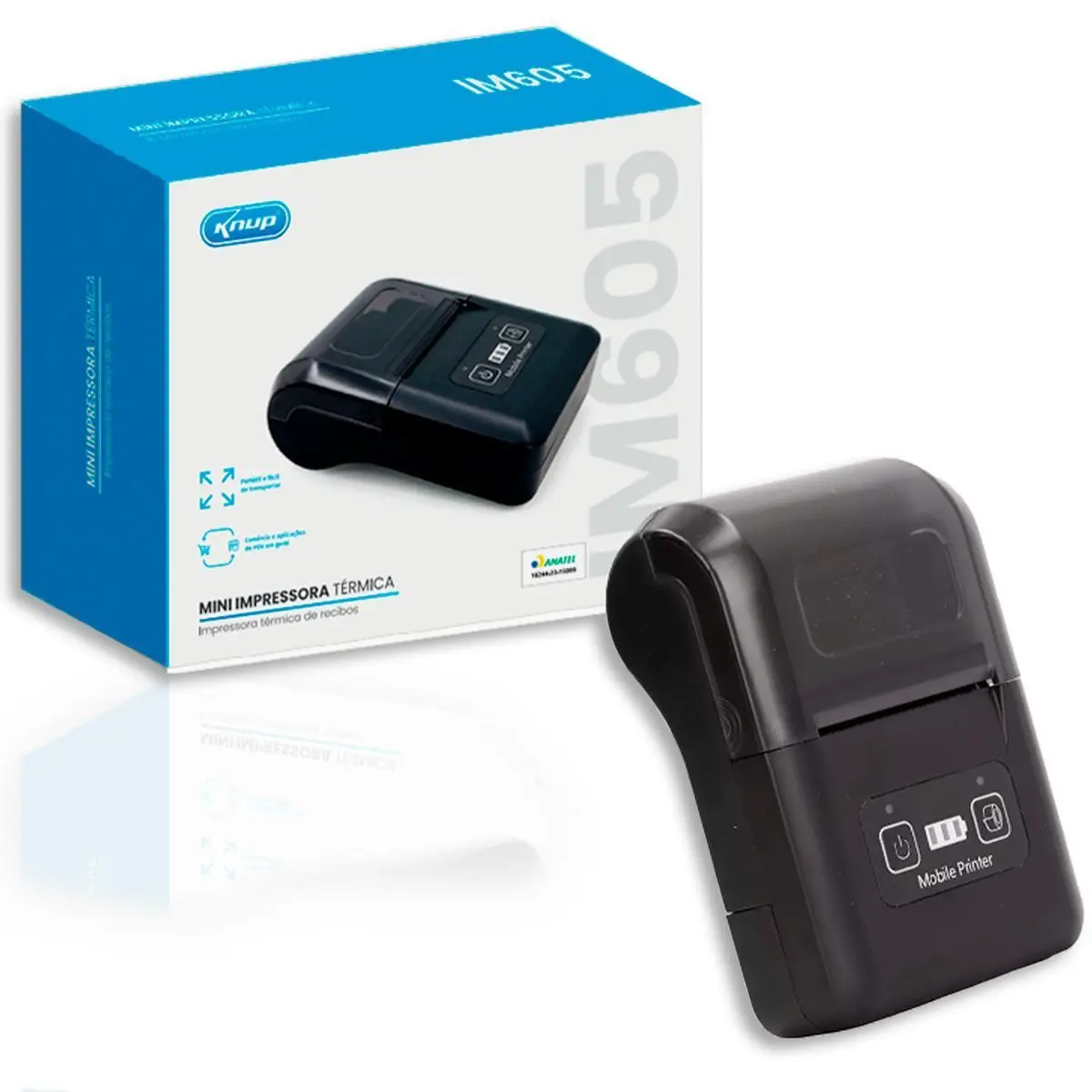 Mini Impressora Térmica Portátil 58mm Bluetooth Ou Usb Ifood