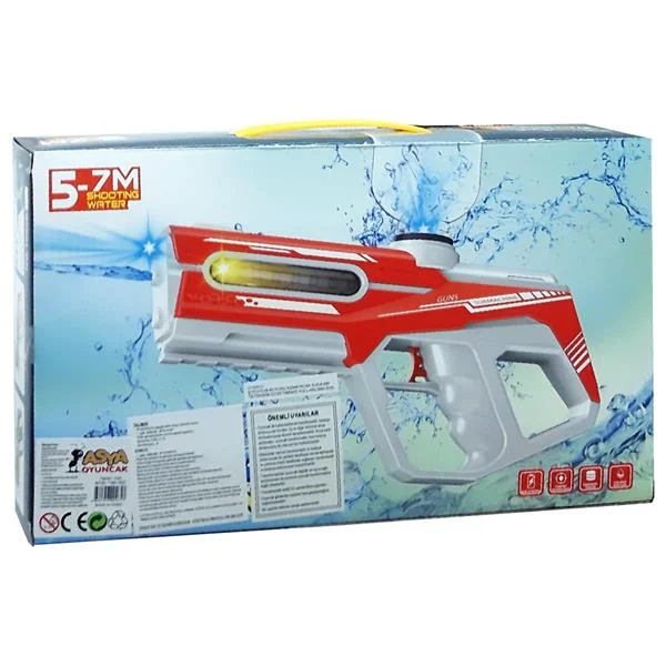 Arma De Água Eletric - Revolver Lança Água Automático