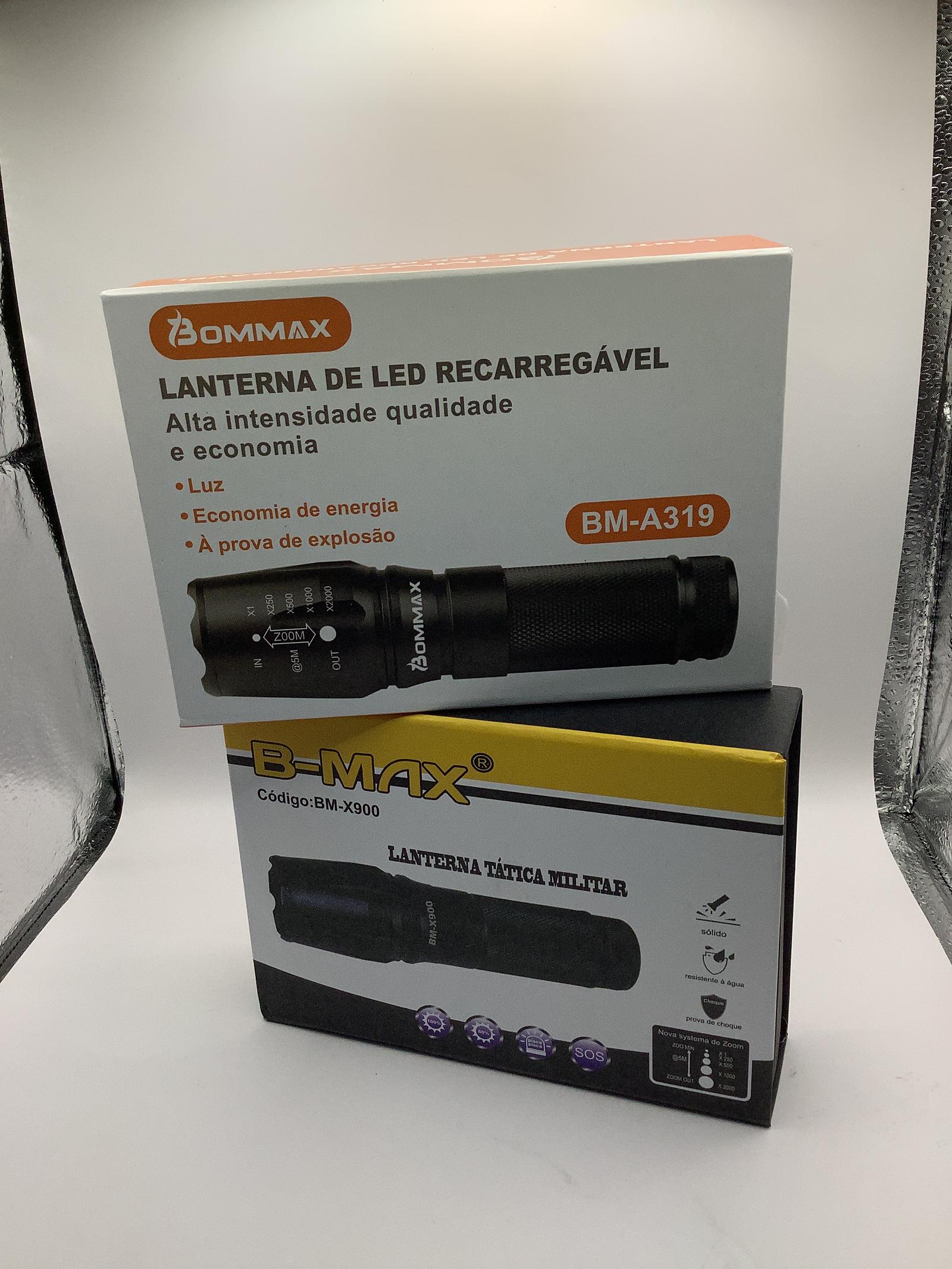 Lanterna Tatica Recarregavel USB