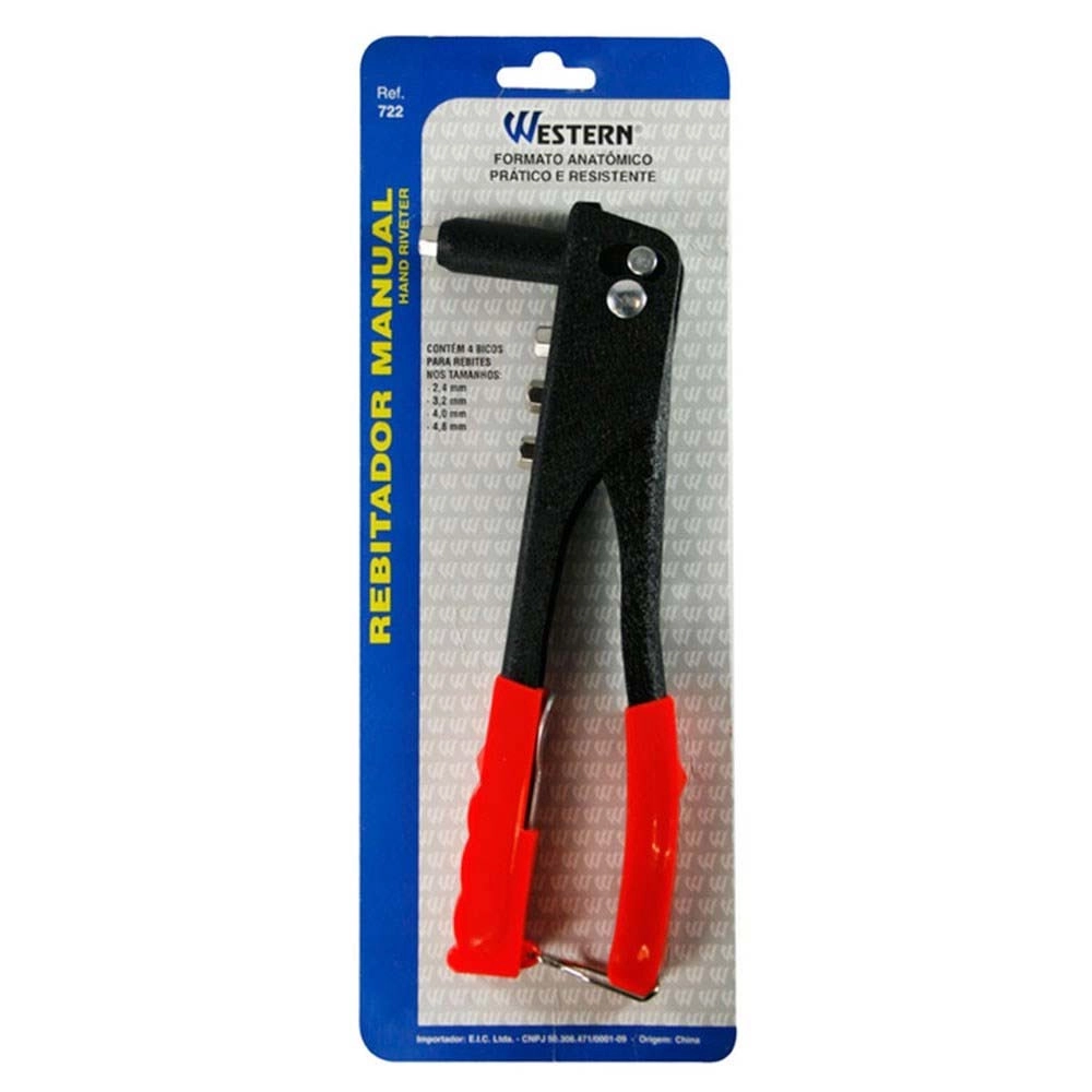 Alicate Rebitador Western 4 Bicos 722 -