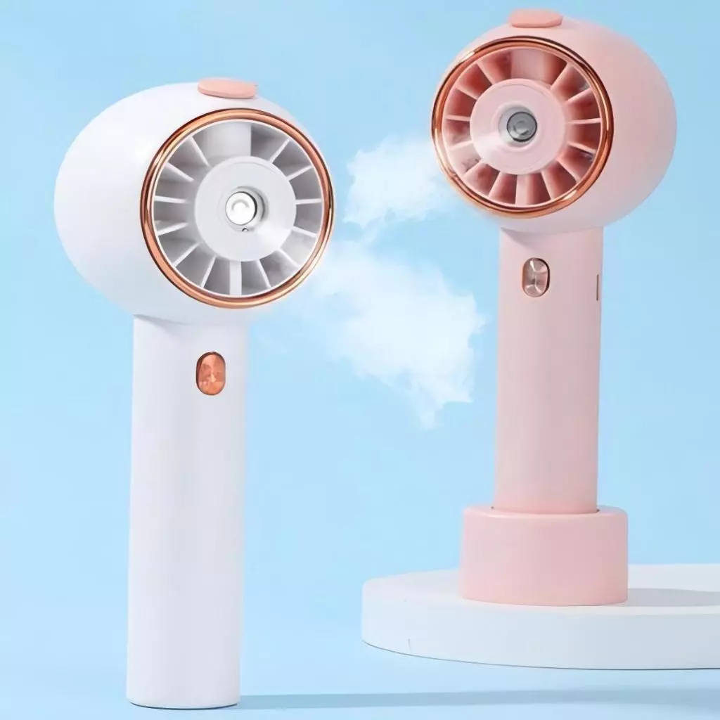 Hmaston USB Mini ventilador de spray portátil